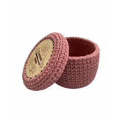 Шкатулка-копилка из трикотажной пряжи для хранения Hand Made