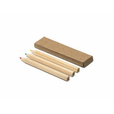 Набор DENOK из 3 цветных деревянных карандашей Yoogift