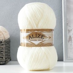 Пряжа "Angora Gold" 20% шерсть, 80% акрил 550м/100гр (62) Alize