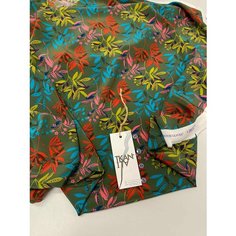 Ткань Плательно-блузочный принтованный крепдешин, 1 м. Noname