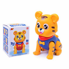Интерактивная игрушка 8115 "Тигр" на батарейках, в коробке Oubaoloon