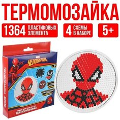 Термомозаика Человек-Паук с пинцетом Marvel