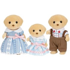 Фигурки Sylvanian Families Семья Лабрадоров 5305, 3 шт.