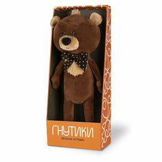 Мягкая игрушка Гнутики Мишка Потап, 22 см, коричневый Maxitoys