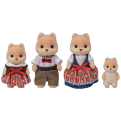 Фигурки Sylvanian Families Семья карамельных собачек 5459, 4 шт.