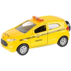 Легковой автомобиль ТЕХНОПАРК Ford Ecosport (SB-18-21-T-WB), 12 см, желтый