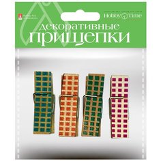 Декоративные прищепки "Горошек", набор №3 Альт