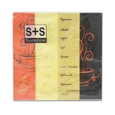 JLC-2PLY Салфетки 33*33см, 2-х слойные 20 шт/упак (капучино) Айрис