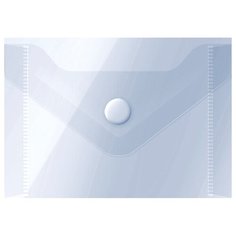 OfficeSpace Папка-конверт на кнопке OfficeSpace, А7 (74*105мм), 150мкм, прозрачная, 40 шт.