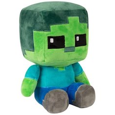 Мягкая игрушка Майнкрафт "Зомби" Crafter Zombie 22 см Jinx