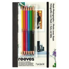Альбом для раскрашивания "фотограф" (20 листов, 6 двухсторонних карандашей 12 цветов), Reeves