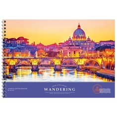 Альбом для рисования А4, 48л ArtSpace "Путешествия. Wandering" (100 г/кв. м) спираль, 4шт. (А48сп_26294)