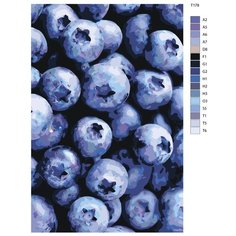 Картина по номерам Т178 "Черника", 40х60 см Brushes Paints