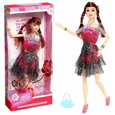 Кукла-модель шарнирная «Алла» в платье, микс Нет бренда