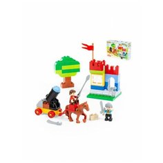 Конструктор Макси - Замок (58 элементов) (в коробке), Полесье