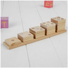 Пирамидка счётная «Домино» Pelsi