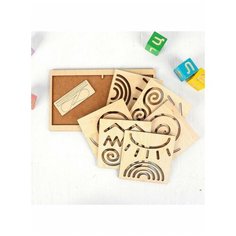 Межполушарная доска Круг, WoodLand Toys