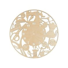 Mr. Carving Заготовка для декорирования Часы швеи ВД-850, бежевый