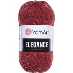 Пряжа YarnArt Elegance терракот (122), 88%хлопок/12%металлик, 130м, 50г, 1шт