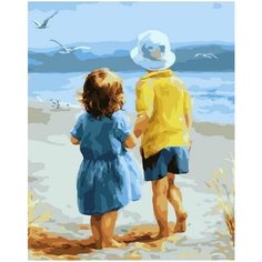 Картина по номерам Брат и сестра 40х50 см 000 Art Hobby Home