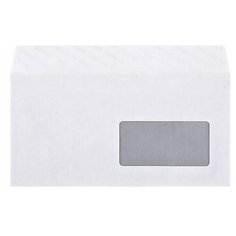 Конверт почтовый E65 inформат (110x220, 80г, правое окно, стрип) офсет, 1000шт. Informat