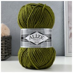 Пряжа "Superlana Maxi" 75% акрил, 25% шерсть 100м/100гр (620) Alize