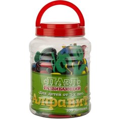 ALTACTO creative Пазл - развивающий "Алфавит" в банке