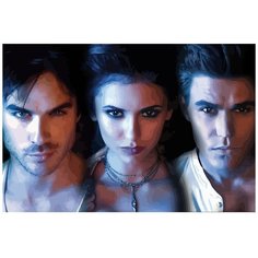 Картина по номерам на холсте дневники вампира - 1