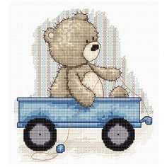 Набор для вышивания Медвежонок Бруно LUCA-S B1082