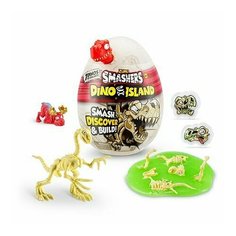 Игровой набор Smashers Dino Island нано яйцо 7495SQ1/красный