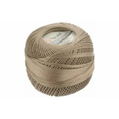 Пряжа Yarnart Tulip темно-бежевый (406), 100%микрофибра, 250м, 50г, 1шт