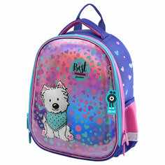 Ранец Först F-Glow "Best friends" 37*29,5*16см, 2 отделения, 2 кармана, анатомическая спинка Forst