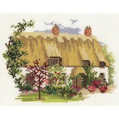 Набор для вышивания Derwentwater 14DD227 Midsummer Thatch