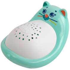 Развивающая игрушка Happy Snail Музыкальный котик-засыпайка Дарси, голубой