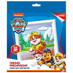Набор для творчества LORI Панно-раскраска Щенячий патруль Крепыш3D Art.
