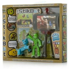 Stikbot - Студия: Фигурка с питомцем, 1 шт Zing
