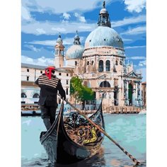 Картина по номерам Лазурная Венеция 40х50 см Hobby Home