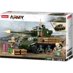 Конструктор Армия танк 715дет. Sluban