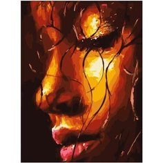 Картина по номерам Смуглая красотка 40х50 см Hobby Home