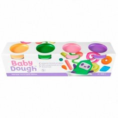 Набор для творчества Тесто для лепки BabyDough набор 4 цвета №3 BD018 Нет бренда