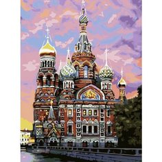 Картина по номерам Храм Спаса на крови 40х50 см Hobby Home