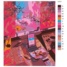 Картина по номерам Z18 "Рисование", 40х50 см Brushes Paints