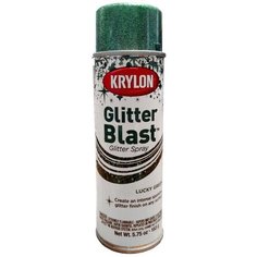 3D Glitter Blast - Аэрозольный лак, глиттер - Зеленый 3809 Krylon