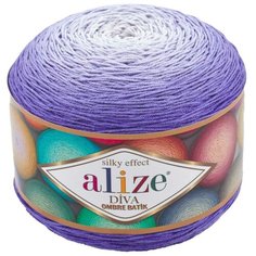 Пряжа Alize Diva ombre batik 7378