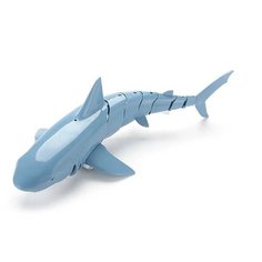 Робот Акула на радиоуправлении Shark, плавает в воде