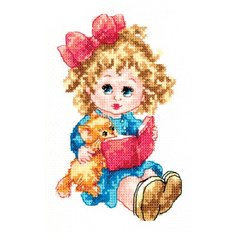 Набор для вышивания крестом Чудесная игла "Мама мыла раму", 10 х 15 см