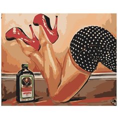 Картина по номерам, 60 x 75, RO100, "Живопись по номерам", набор для раскрашивания, раскраска