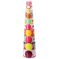 Набор цилиндров пирамидок Гусеница Джульетта 86412 Lilliputiens