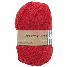 Пряжа Пехорка Секрет успеха, 100 % шерсть, 100 г, 250 м, 10 шт., 88 красный мак
