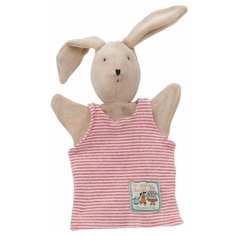 Кролик Сильван 25 см мягкая игрушка на руку для кукольного театра от 0 месяцев 632164 Moulin Roty